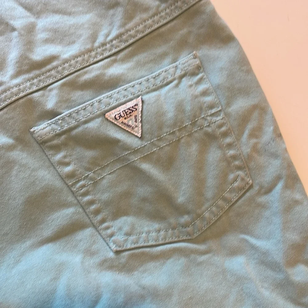 Seafoam Guess Overalls - Picture 7 of 7